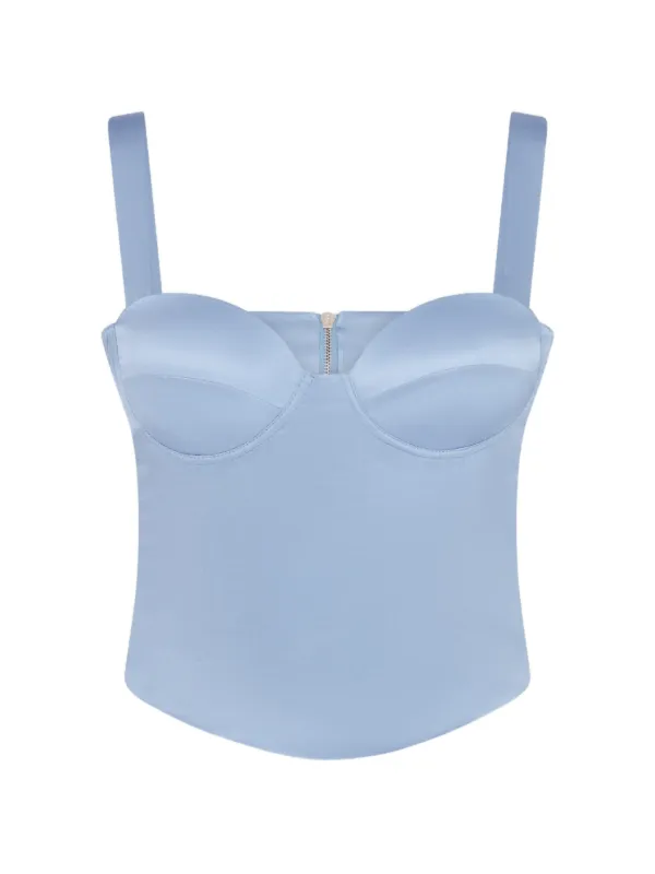 Violante Nessi Vermeer Shaped-cups Top in Blue