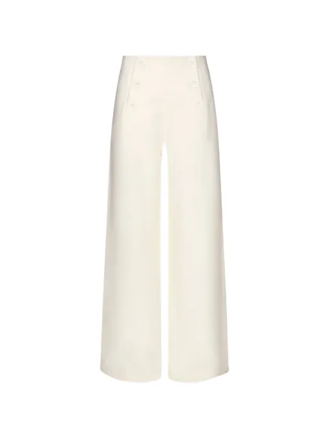 Violante Nessi Tano wide-leg button trousers