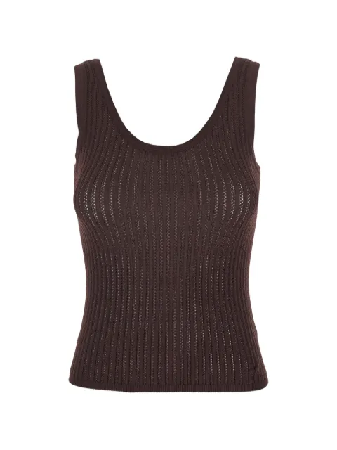 Jucca knitted tank top