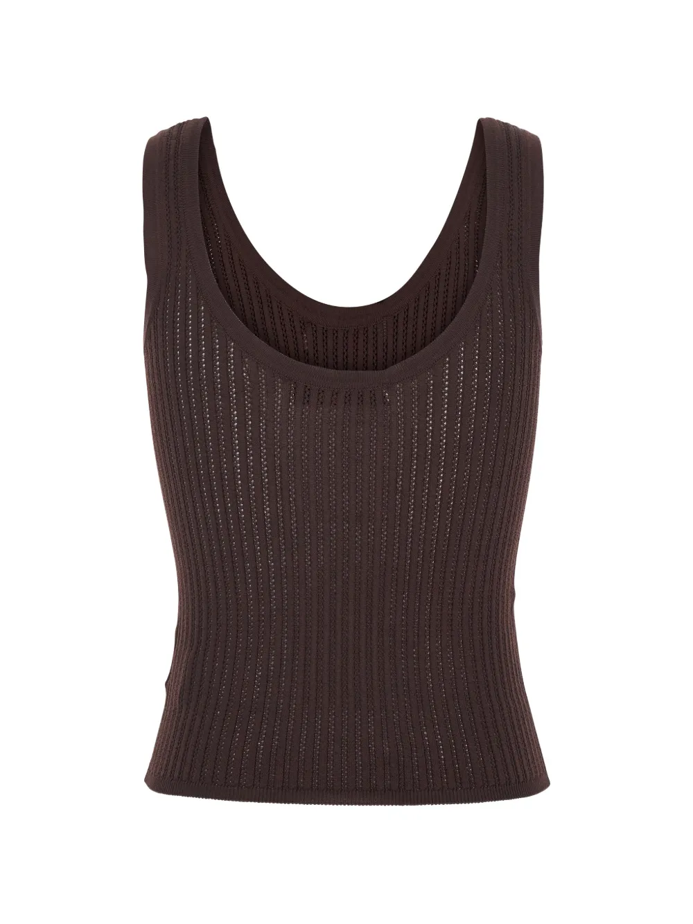  Jucca Knitted Tank Top - Brown 