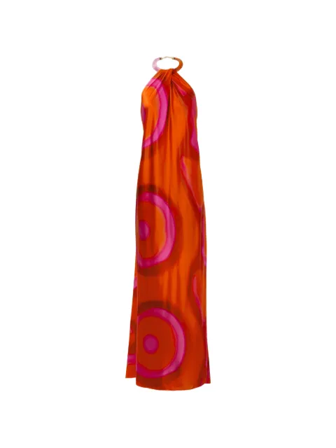 Silvia Tcherassi Jesse halterneck maxi dress