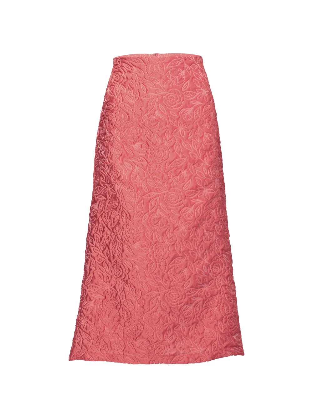 Silvia Tcherassi Atira flora midi skirt - Rosa