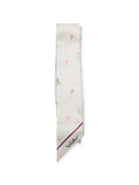 Valentino Garavani floral polka-dot scarf