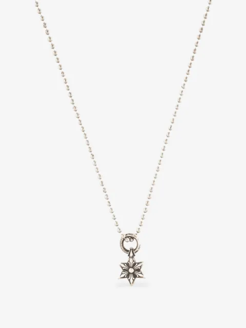 Chrome Hearts star-pendant necklace