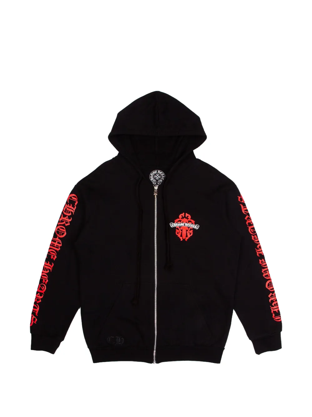 Chrome Hearts Felpa con zip - Nero