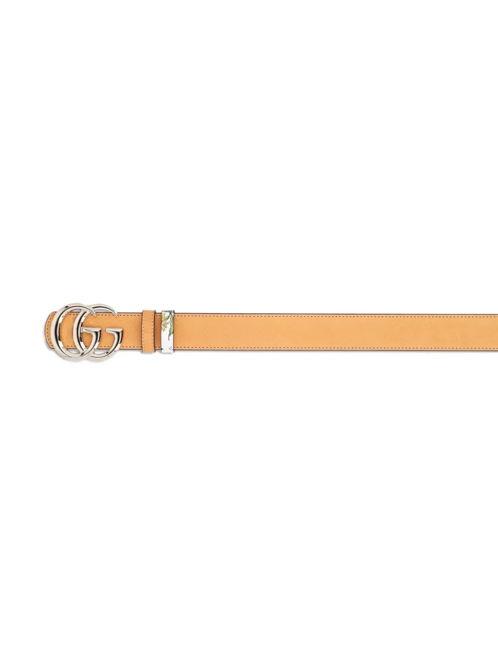 GG floral-pattern belt