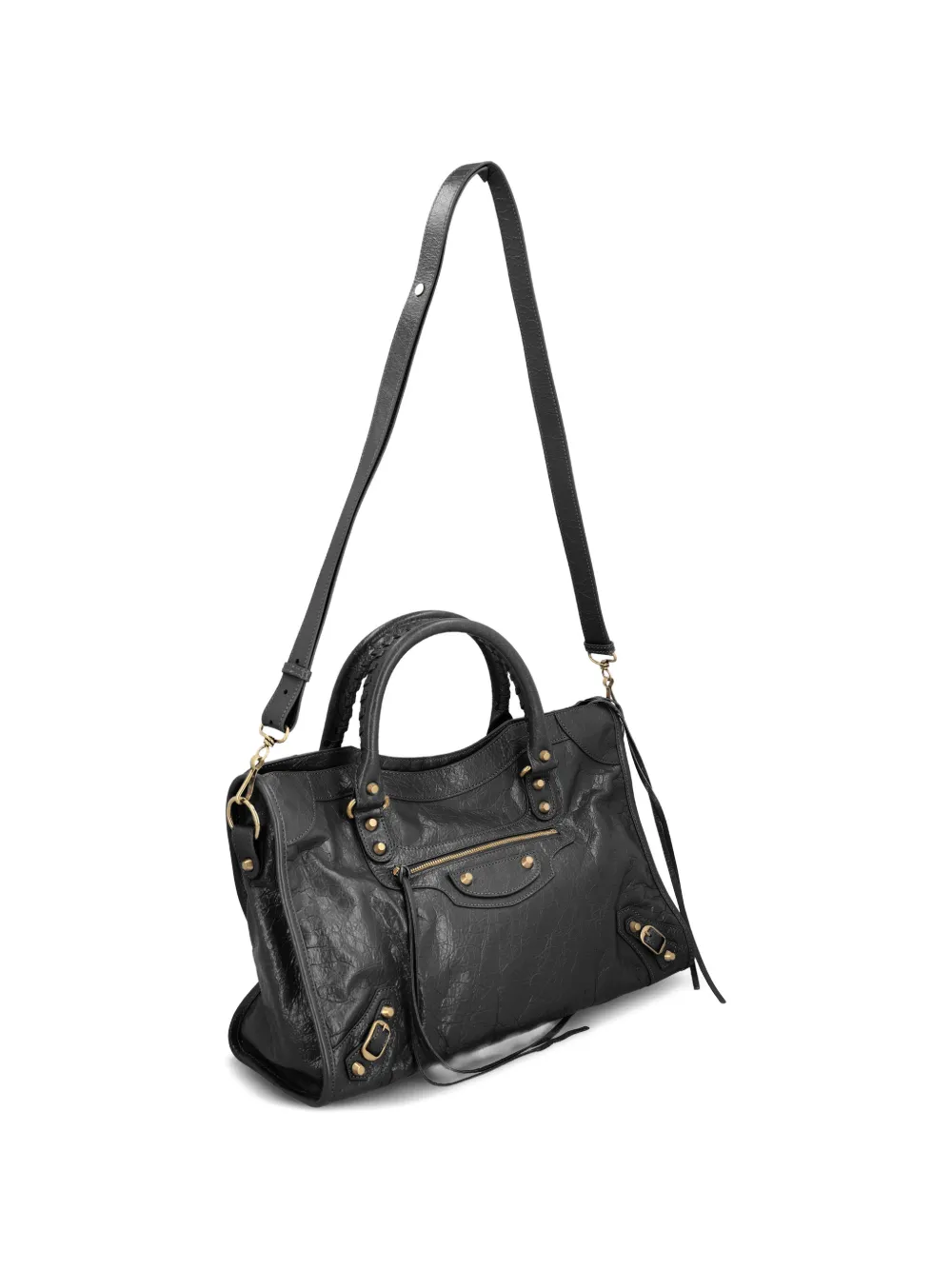 Balenciaga Shopper met rits Zwart
