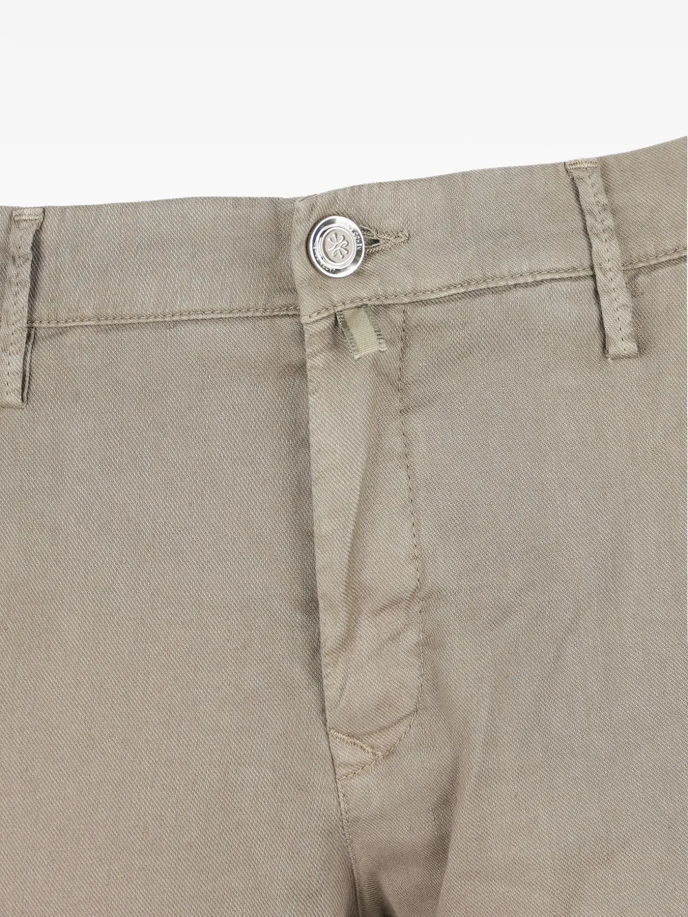 Jacob Cohën Broek met logopatch Beige