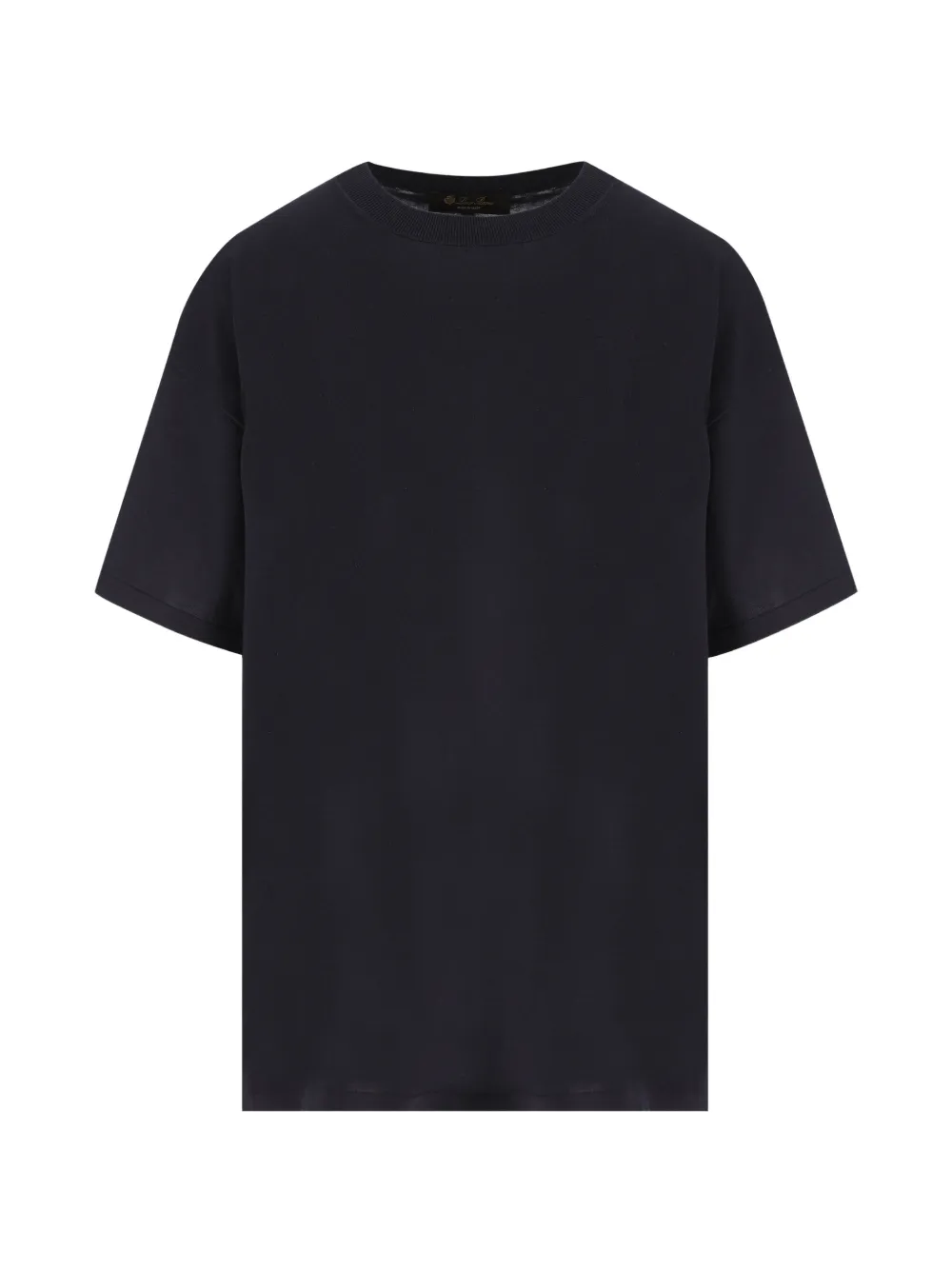 Loro Piana short-sleeve sweater - Blu