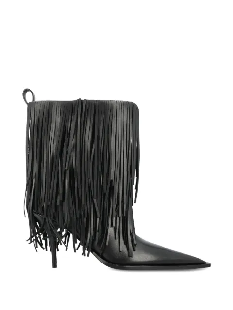 Balenciaga fringed-embellishment boots