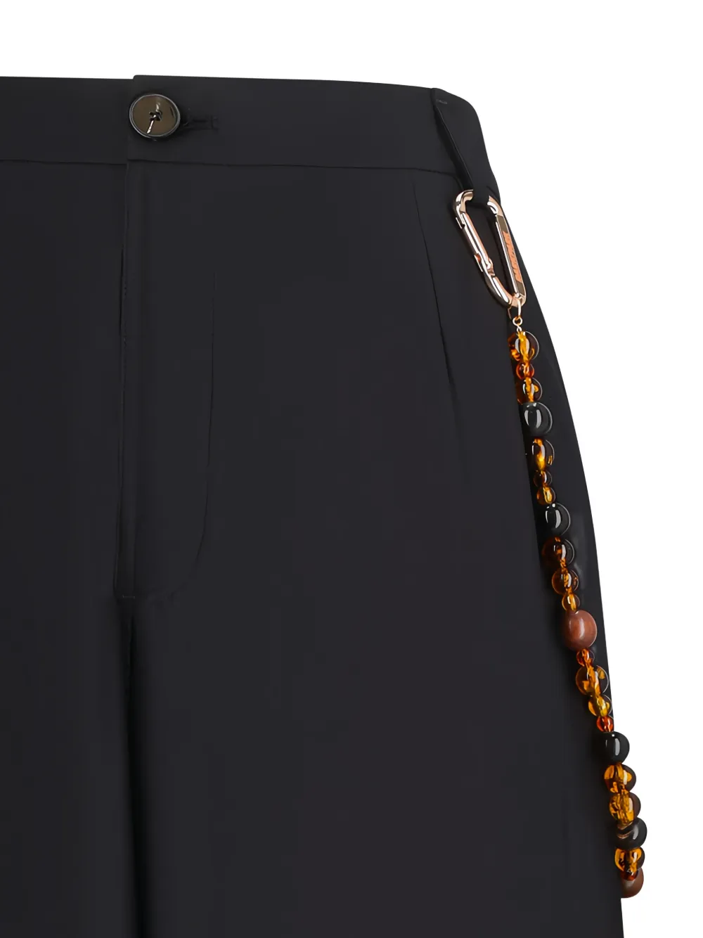 Phebe Beaded Wide-Leg Trousers