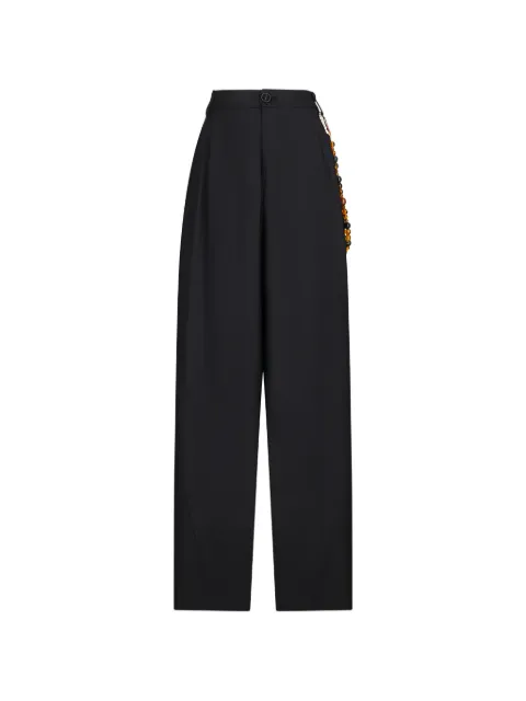 DARKPARK Pantaloni Phebe a gamba ampia