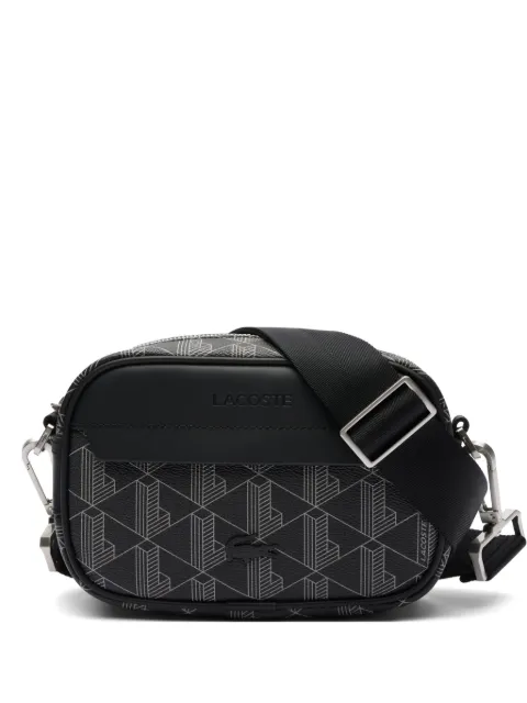 Lacoste The blend geometric-pattern cross body bag