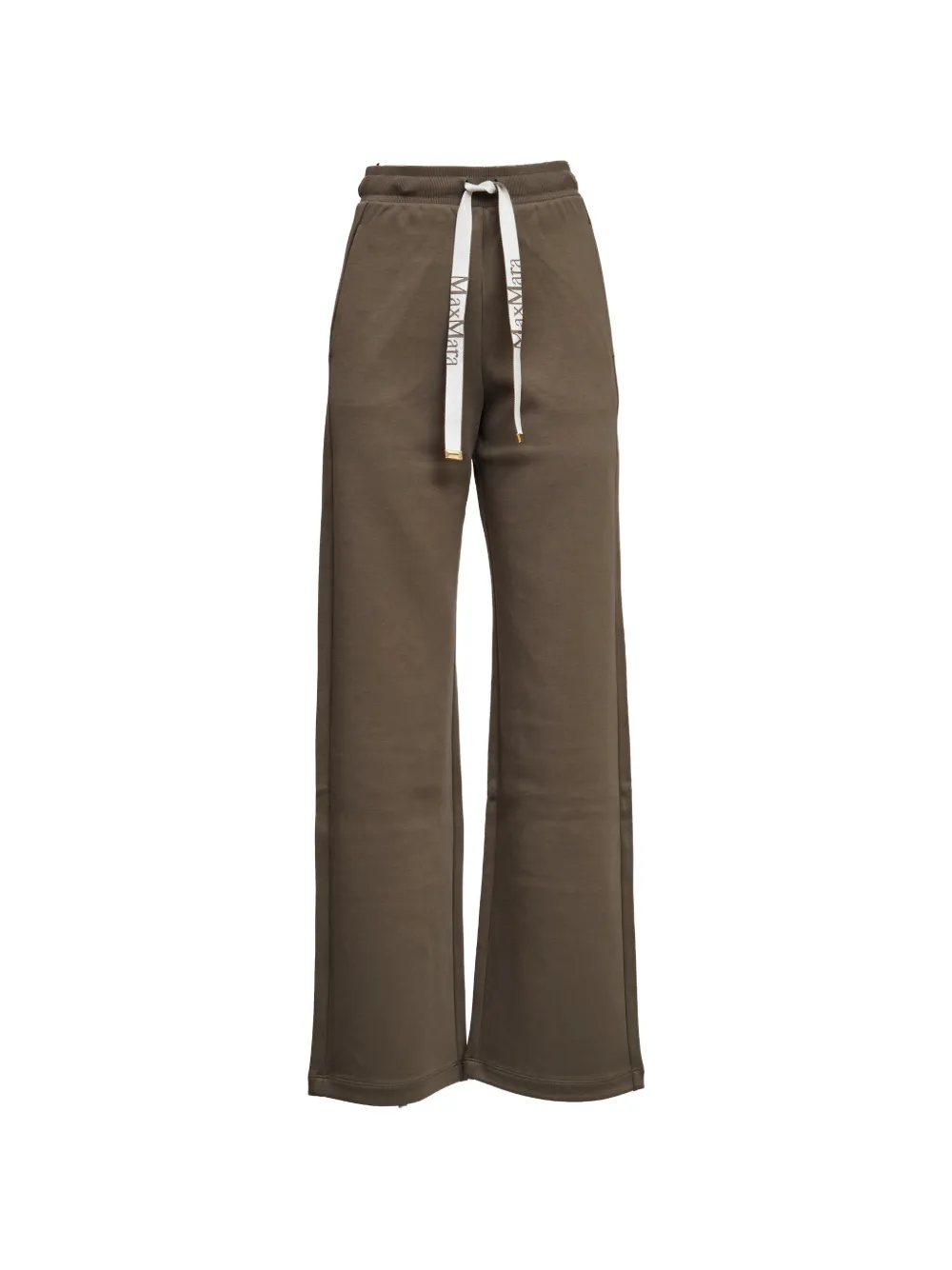 'S Max Mara elasticated wide-leg bali trousers - Marrone