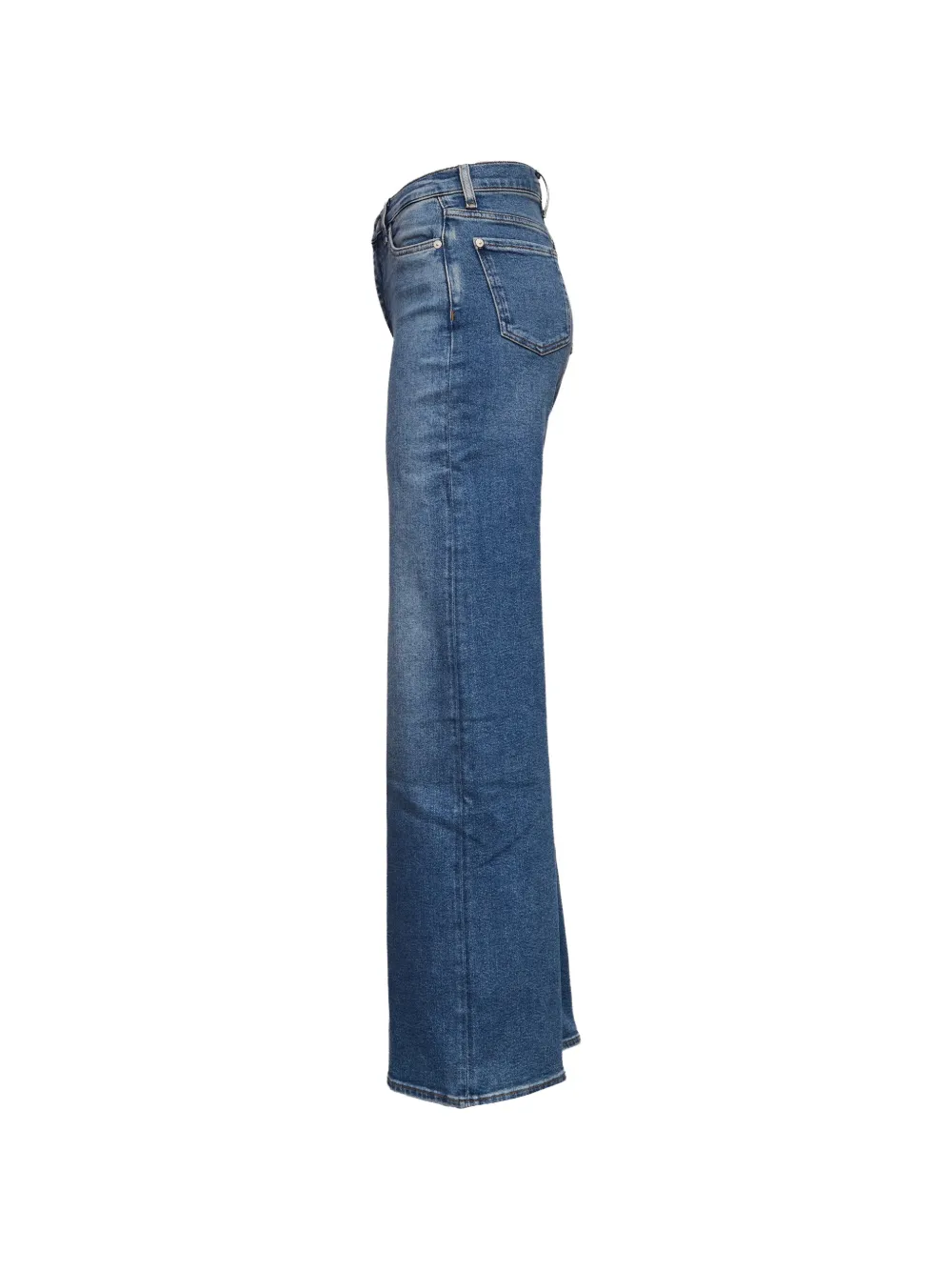 7 For All Mankind Straight jeans met vijf zakken Blauw