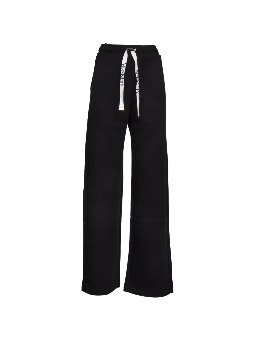 wide-leg drawstring trousers