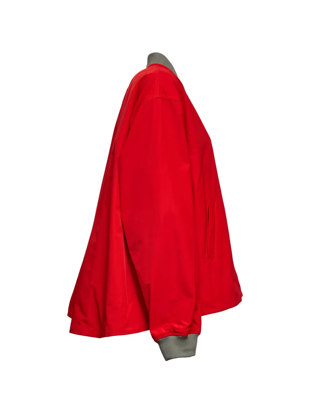 Department 5 Zip Ribbed-trim Bomber - Red 