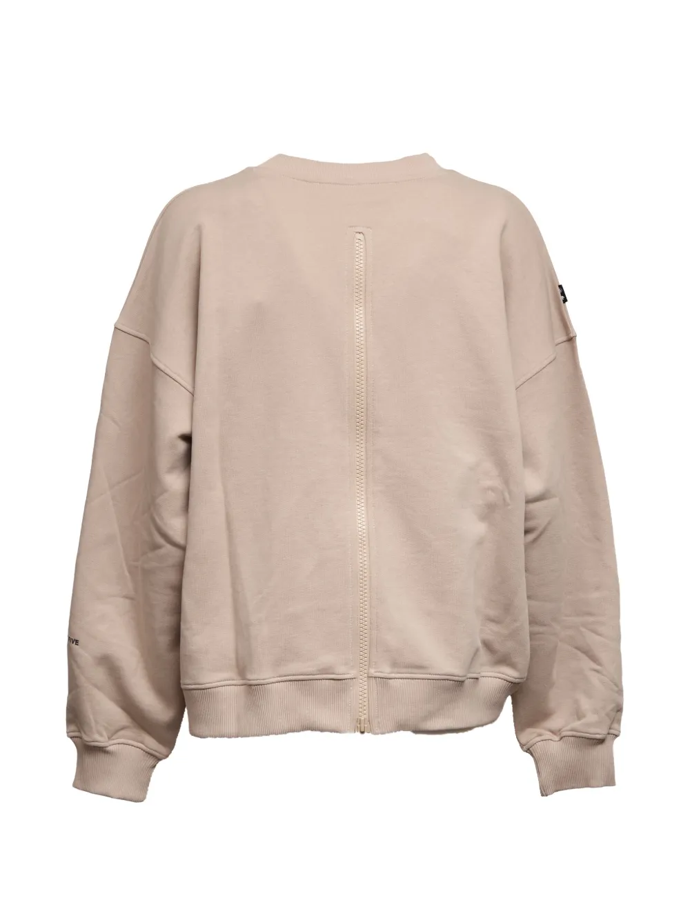  Department 5 V-neck Zip Sweatshirt - Neutrals 