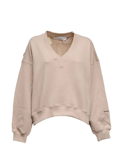 Department 5 V-neck zip sweatshirt