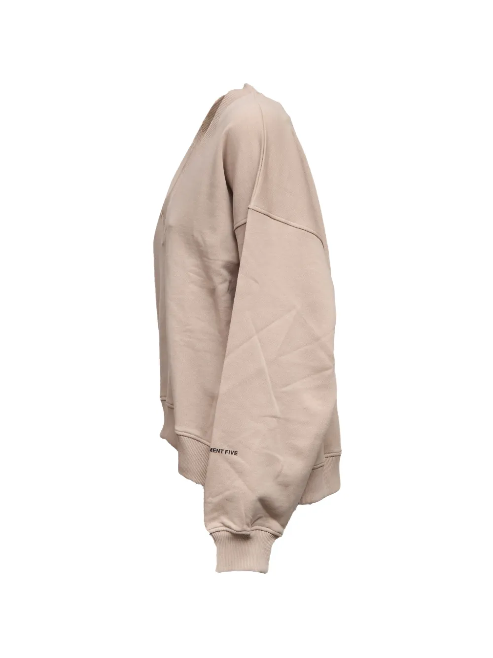  Department 5 V-neck Zip Sweatshirt - Neutrals 