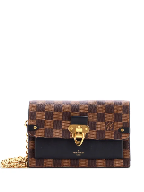 Louis Vuitton Pre-Owned ヴァヴァン チェーンウォレット NM ダミエ