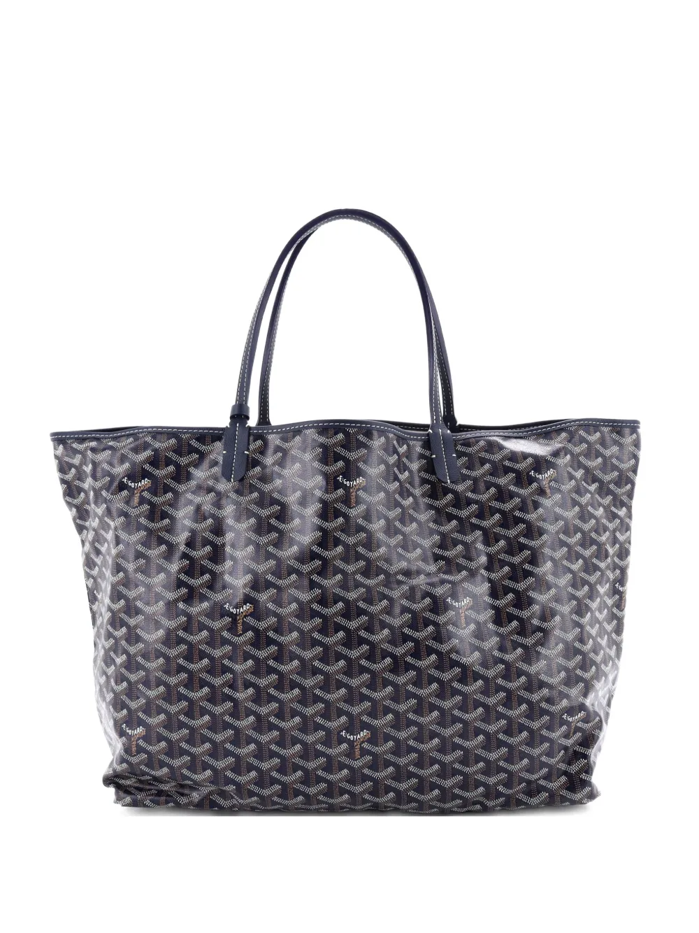 Goyard Pre-Owned Borsa tote Saint Louis GM in tela cerata - Blu