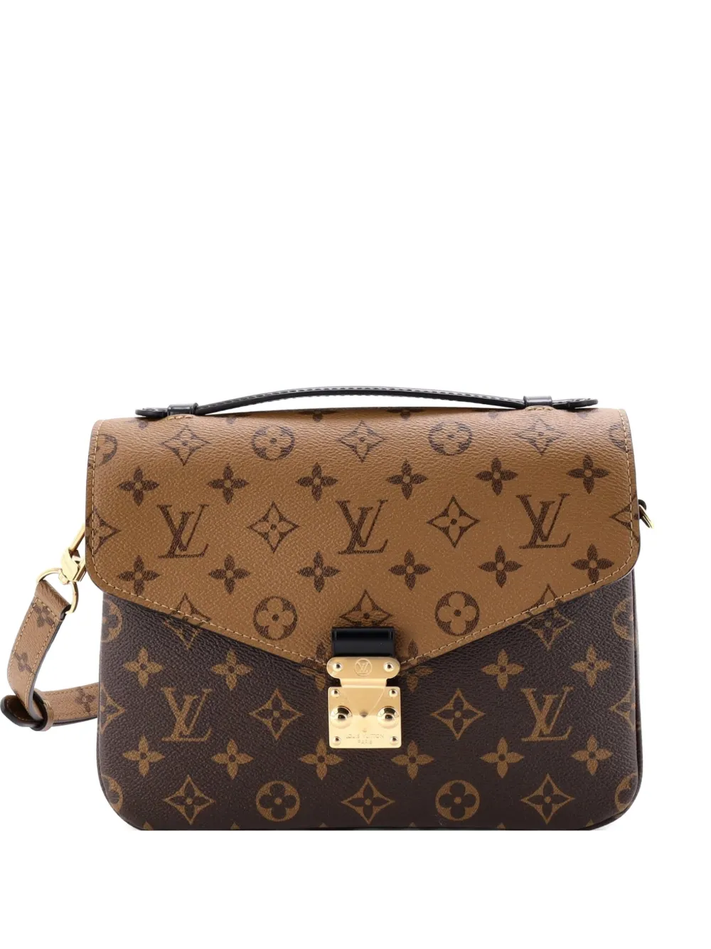 Louis Vuitton Pre-Owned Pochette Metis Reverse Monogram Canvas crossbody bag - Marrone