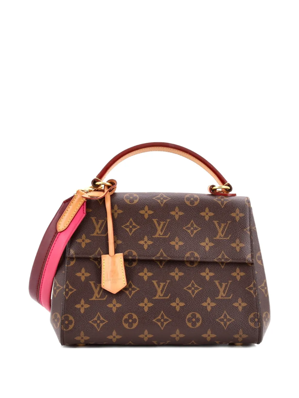 Louis Vuitton Pre-Owned Cluny Top Handle Bag Monogram Canvas BB satchel - Braun