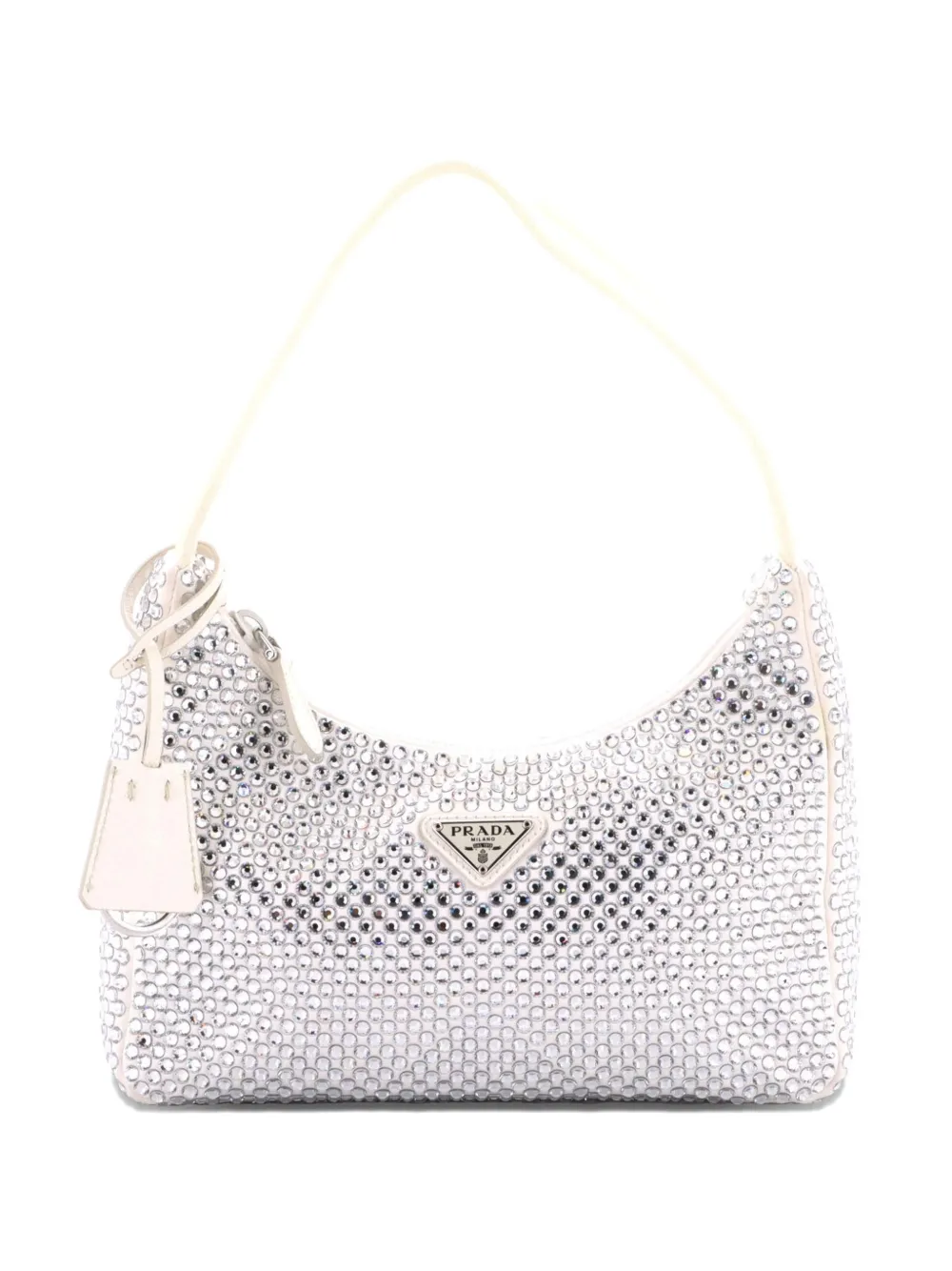Prada Pre-Owned Borsa passepartout mini Re-Edition 2000 - Bianco