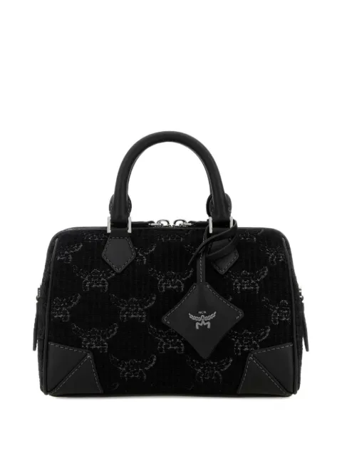 MCM bolso shopper Ella Boston de jacquard con asa