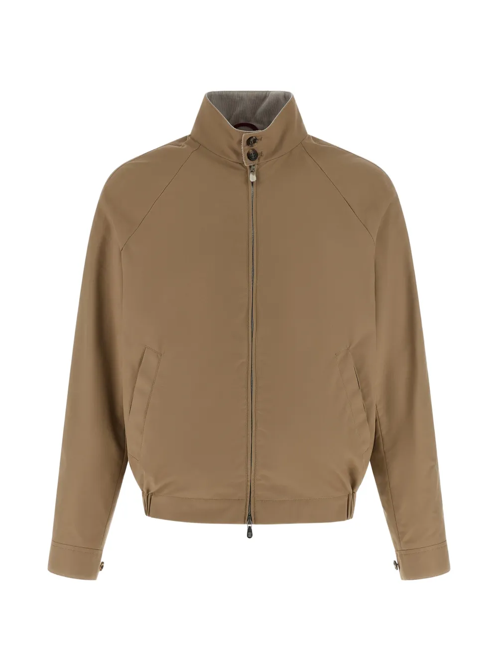 Brunello Cucinelli standing-collar jacket - Toni neutri