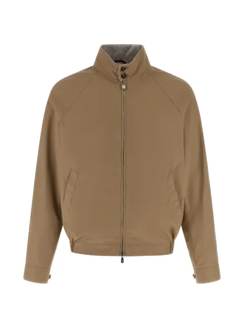 Brunello Cucinelli standing-collar jacket