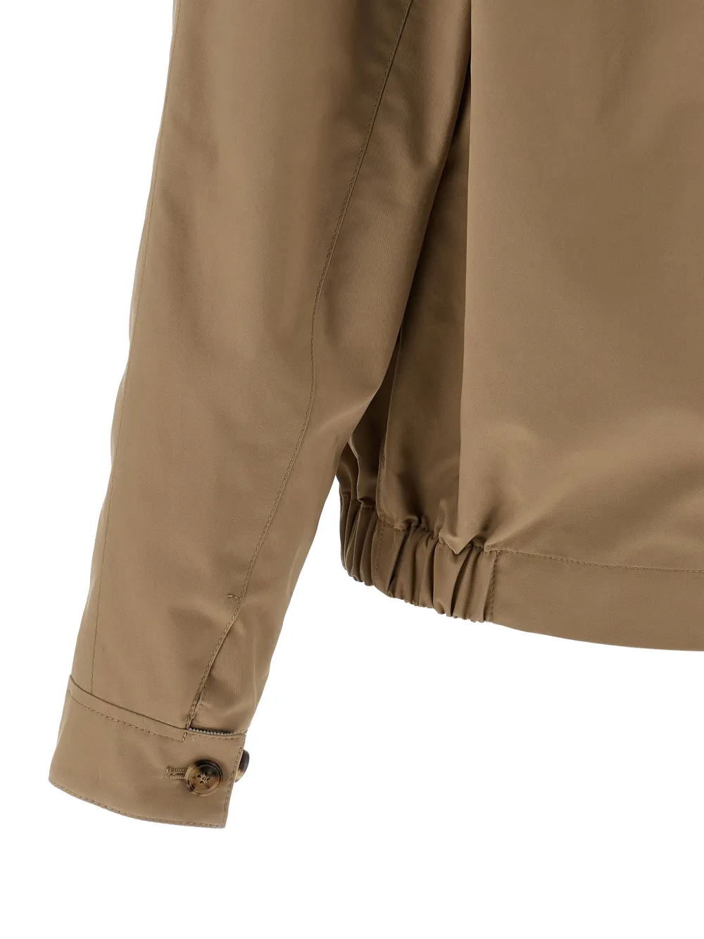 Brunello Cucinelli Jack met opstaande kraag Beige