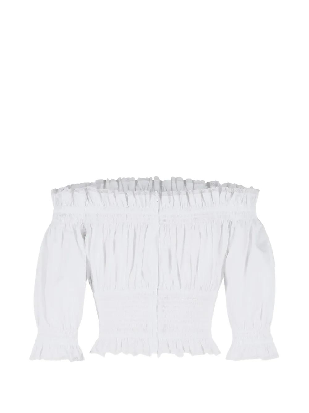 Dolce & Gabbana Top met ruches Wit