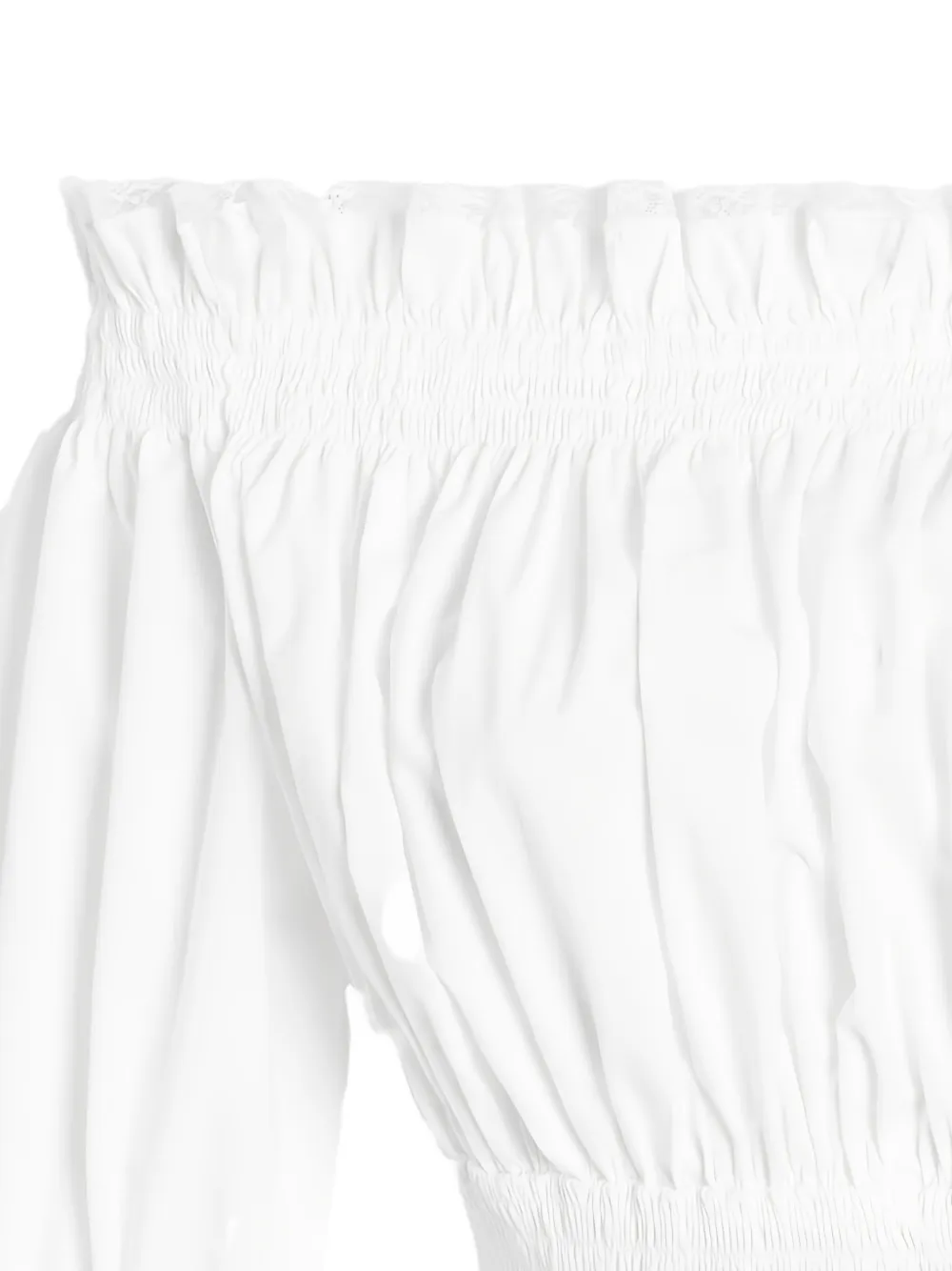 Dolce & Gabbana Top met ruches Wit