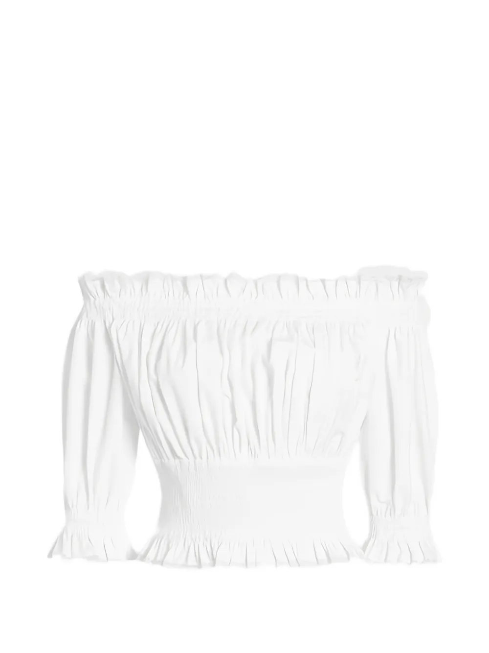 Dolce & Gabbana Top met ruches Wit