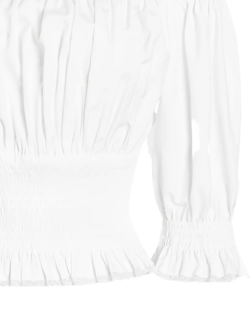 Dolce & Gabbana Top met ruches Wit