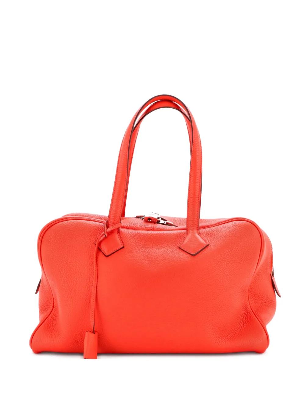 Hermès Pre-Owned Victoria II Bag Clemence 35 satchel - Rosso