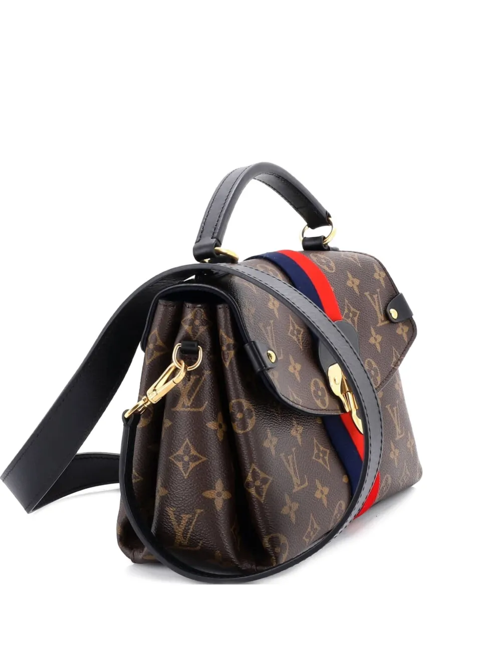 Louis Vuitton Pre-Owned Georges Handbag Monogram Canvas BB satchel - Blu