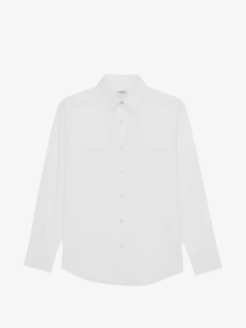 Saint Laurent Cassandre striped shirt
