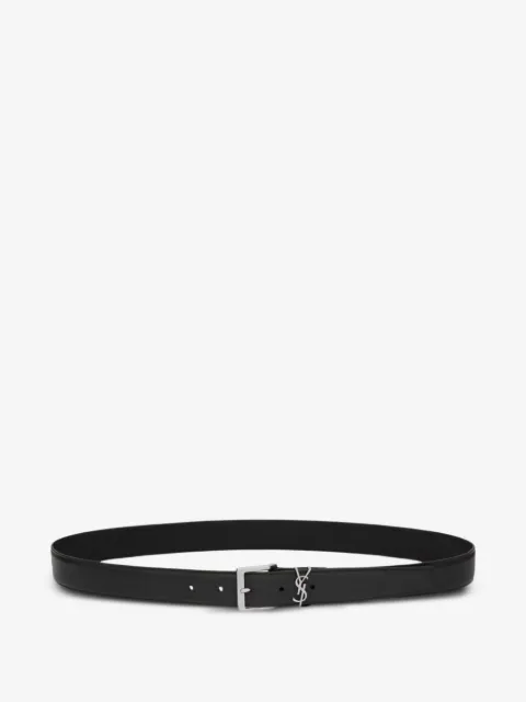 Saint Laurent ceinture Cassandre en cuir