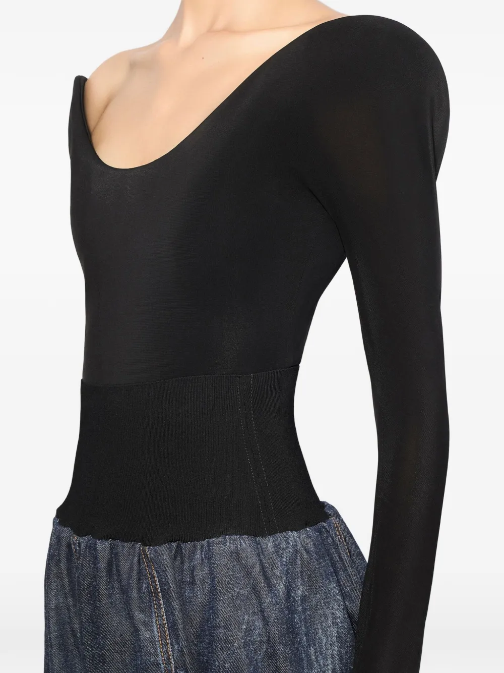 Curved Bodysuit