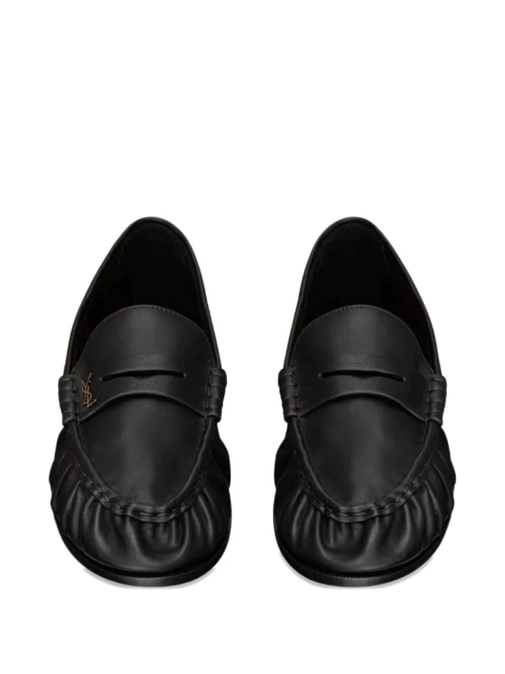 Saint Laurent Penny loafers Zwart