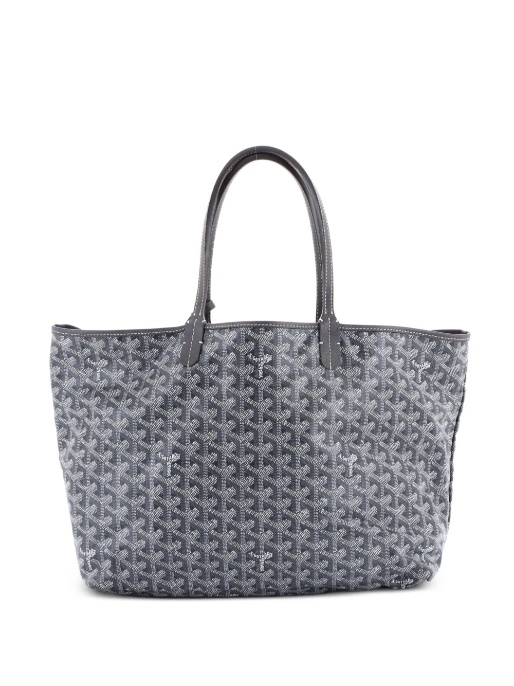 Goyard Pre-Owned Borsa tote Saint Louis PM in tela cerata - Grigio