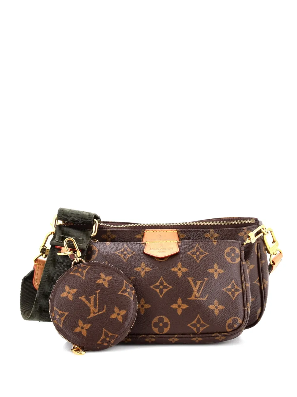 Louis Vuitton Pre-Owned Multi Pochette Accessoires Monogram Canvas crossbody bag - Marrone