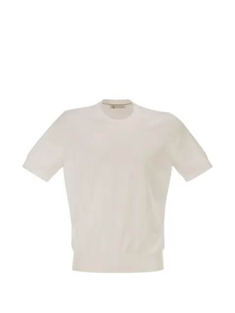 Brunello Cucinelli ribbed short-sleeve T-shirt