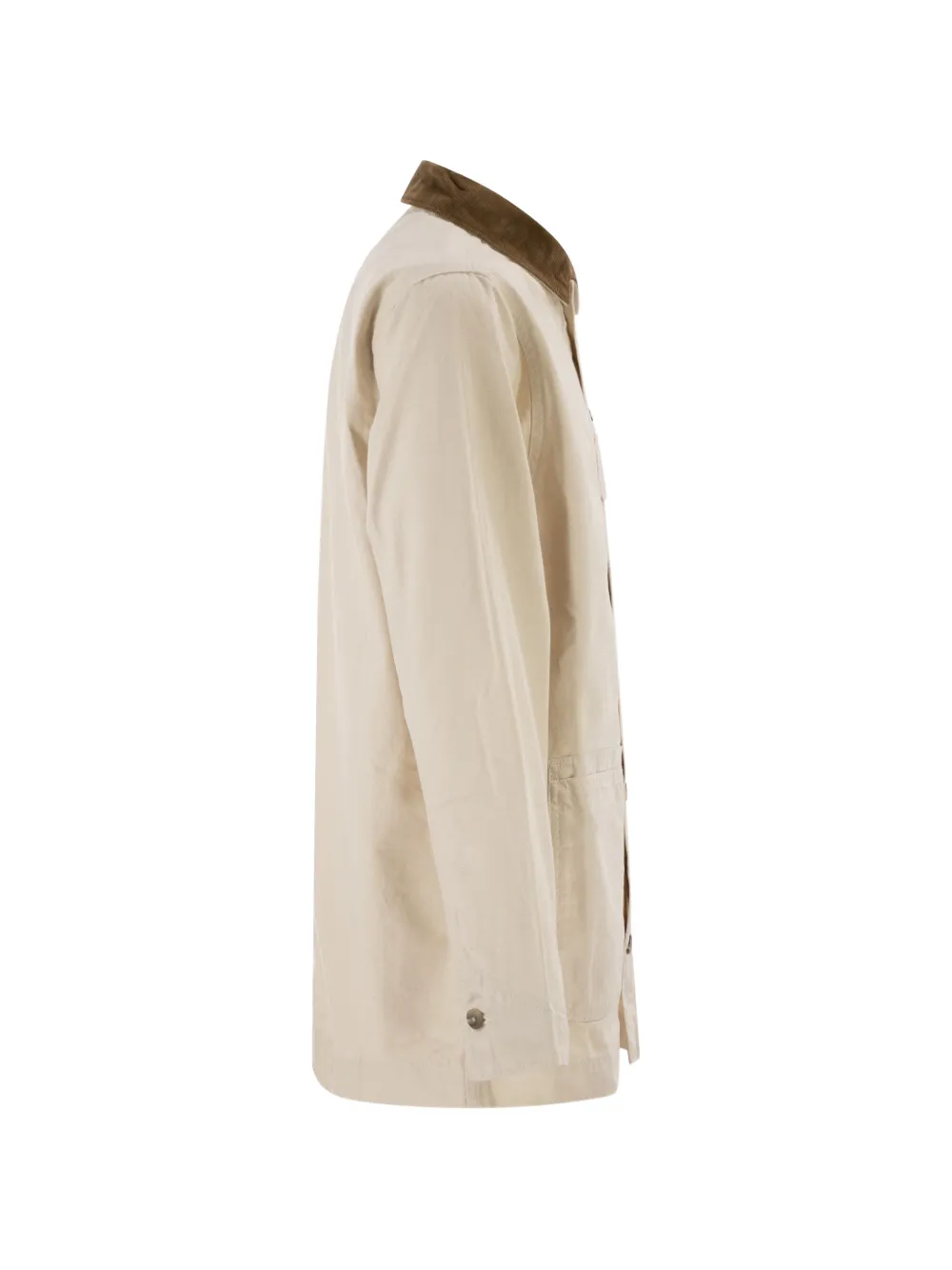 Patagonia Jack met ribfluwelen kraag Beige