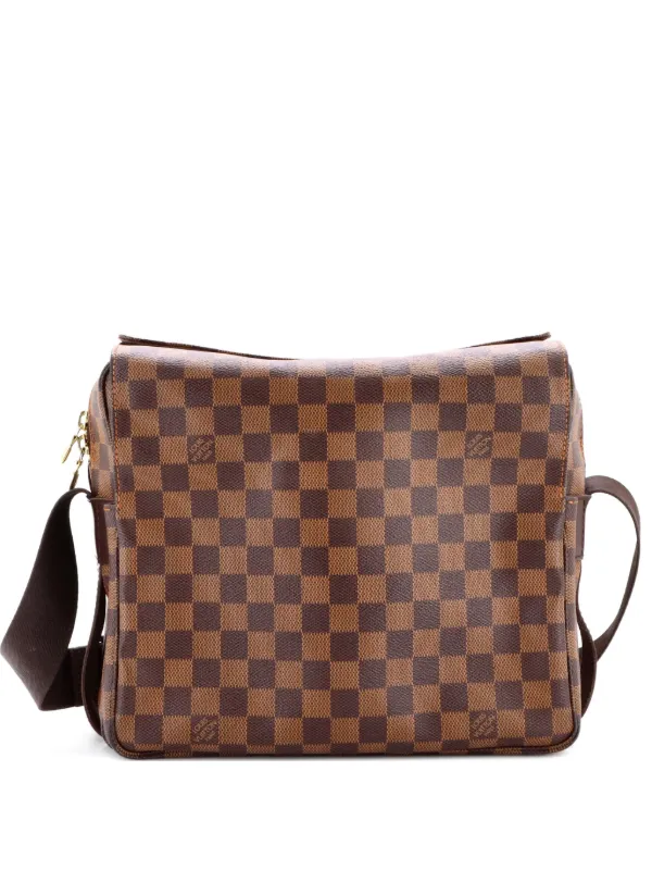 Louis Vuitton Pre-owned Naviglio Handbag Damier Crossbody Bag in Brown