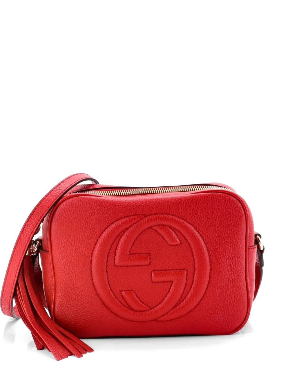 Gucci Pre-Owned Borsa a tracolla Soho Disco piccola - Rosso