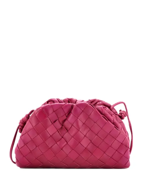 Bottega Veneta Pre-Owned bolsa crossbody The Pouch Intrecciato Nappa Mini